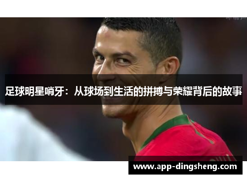 足球明星哨牙：从球场到生活的拼搏与荣耀背后的故事
